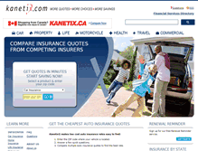 Tablet Screenshot of kanetix.com